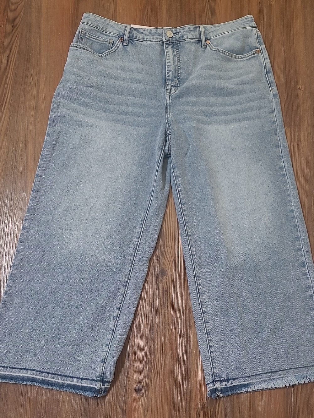 Edited Hunter Light Blue Wide Leg Jeans